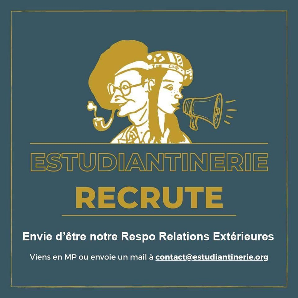 Estudiantinerie Recrute