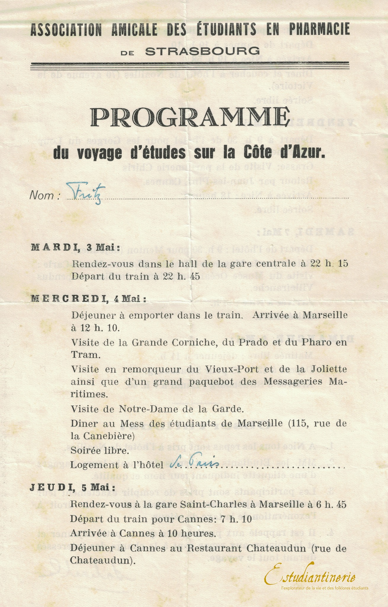 Programme