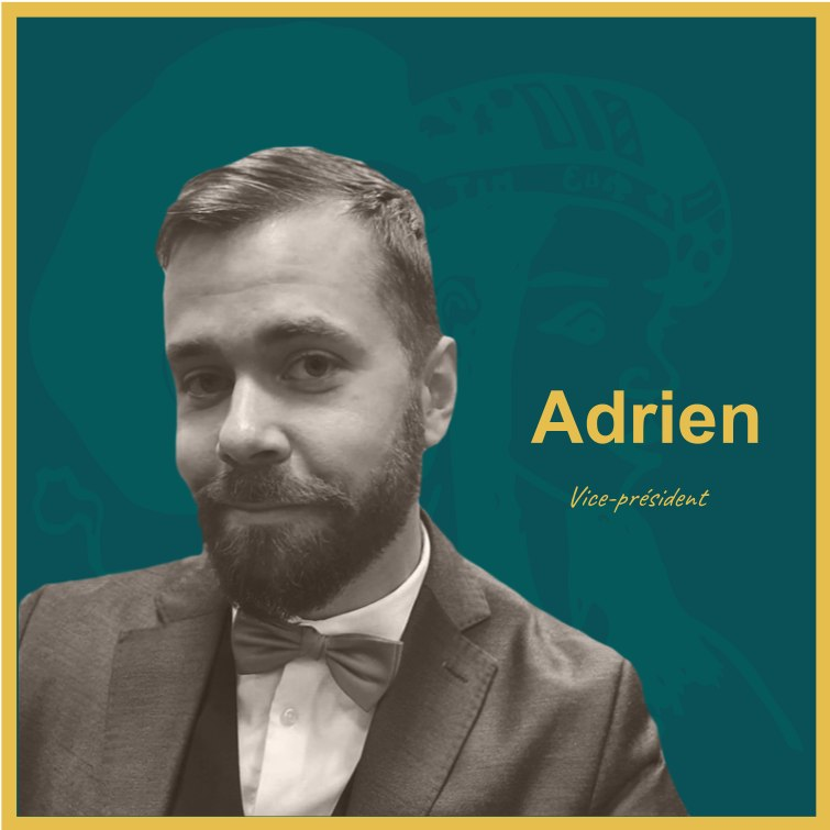 Adrien - Vice-président