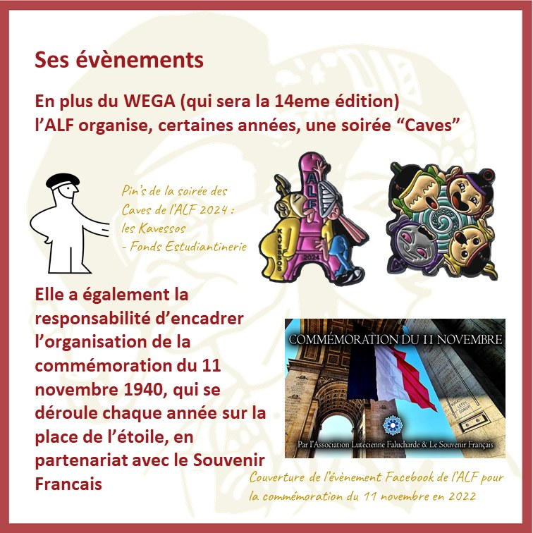 Évènements de l&#39;ALF